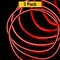 Wearable Neon Glow Wire — 9ft Flexible Light, Clip-On, Battery Operated
